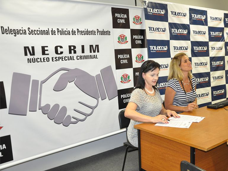 José Reis | Parceria entre a Polícia Civil e a Toledo Prudente Centro Universitário foi firmada ontem