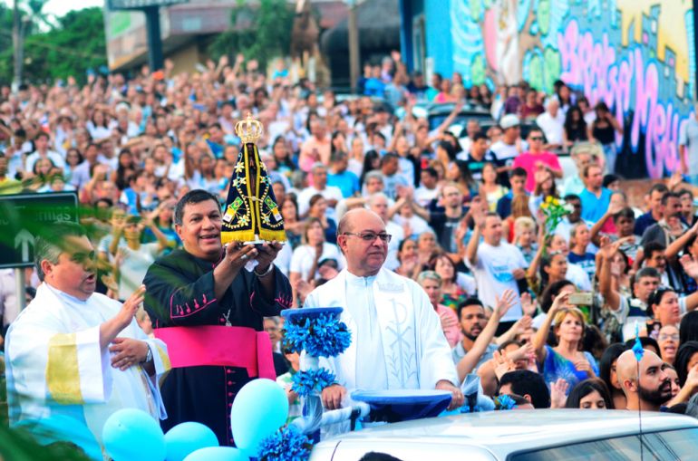 Arquivo/ Comunicação Caminhando com Maria: Bispo diocesano afirma que crescente participação das pessoas é fruto do amor e carinho pela Virgem Maria