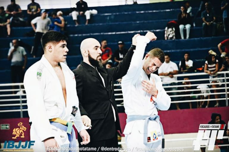 Cedida/ Paulo Sérgio - Paulo Vitor consegue terceiro lugar em um dos campeonatos mais difíceis do mundo de Jiu-Jitsu