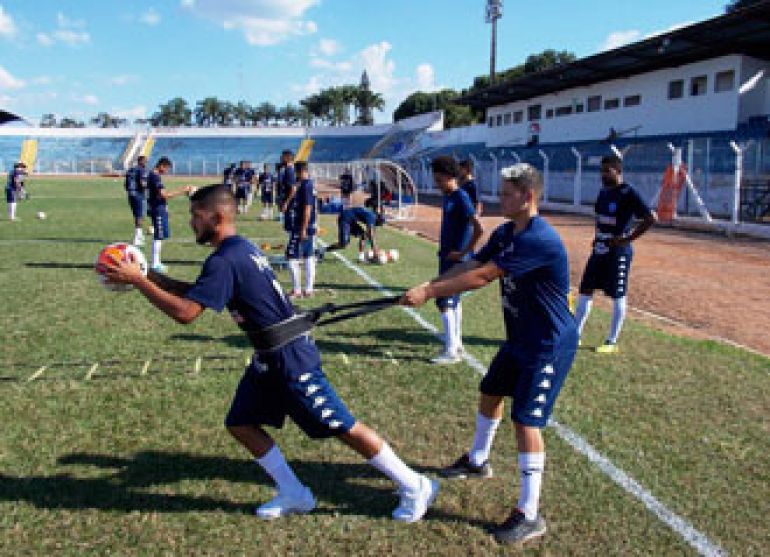 Reprodução Guto Carvalho , Grupo se preparou durante a semana, após partida “desgastante”
