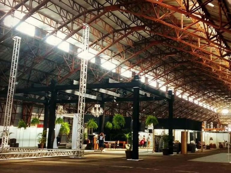 Divulgação - Estandes estão sendo montados deste o fim de semana, no IBC Centro de Eventos, em PP