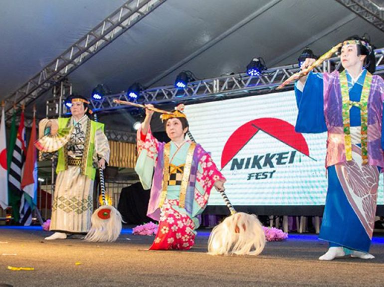 CULTURA JAPONESA O festival de danças típicas encantou ao público da Nikkei Fest 2018