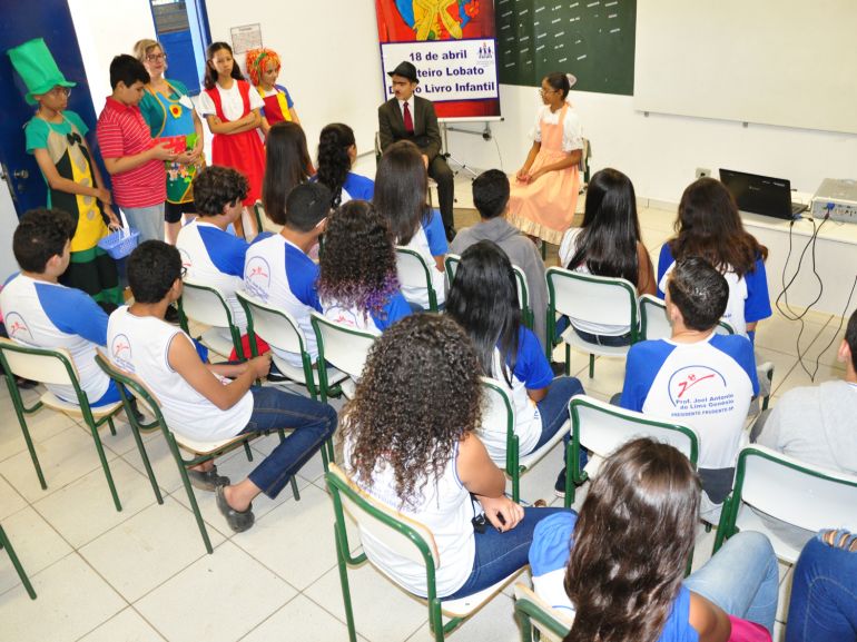 José Reis - Atividade segue até o dia 11, com estudantes de todas as salas