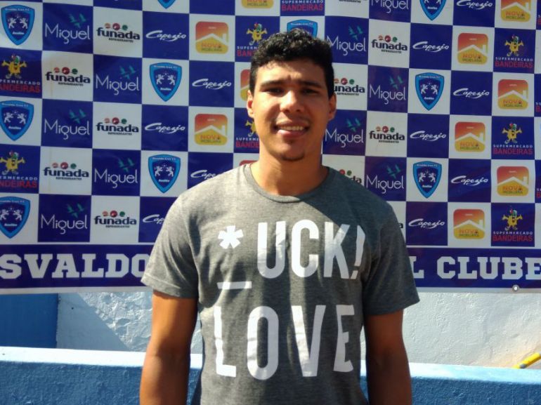 Cedida/Pedro Afonso/AI do Osvaldo Cruz - Orlan chega após defender o Campinense nos primeiros meses deste ano e ser vice-campeão