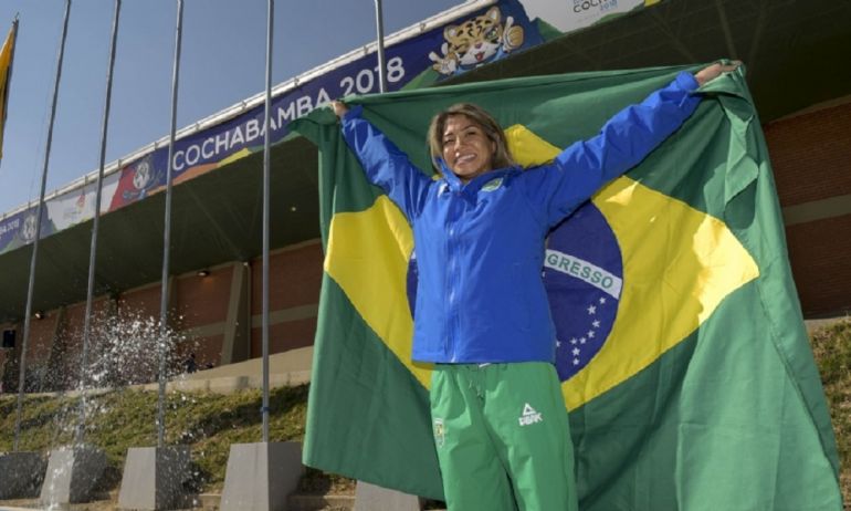 Cedida - Kumizaki será a porta-bandeira da delegação brasileira na abertura