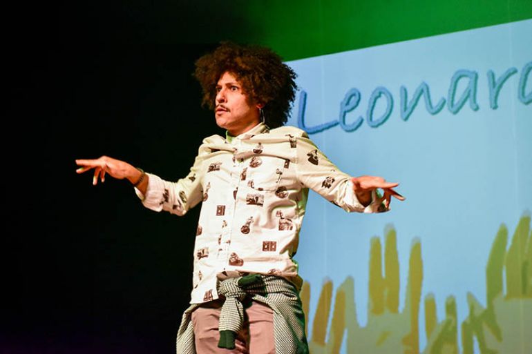 Gabriela Oliveira/AI Unoeste - "É preciso pensar mais na comunidade surda", diz Leonardo Castilho, educador do MAM