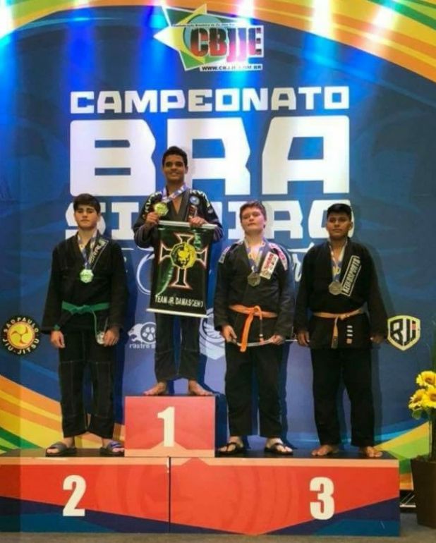 Cedida/Ariane Sorriso - Sorriso conquistou ouro no Campeonato Brasileiro de Jiu-Jitsu