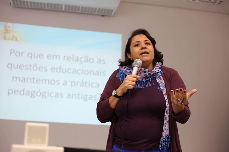 Cedida - Professora Dra. Cinthia Magda Fernandes Ariosi, do Departamento de Educação da Unesp, alertou para a metodologia ultrapassada adotada pelas creches