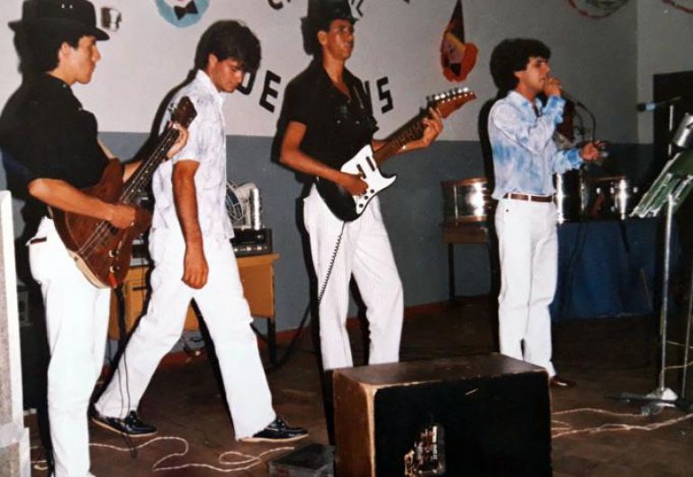 Cedida - Banda Delirious, que teve três formações, 1986 a 1992, fazia apresentações em festivais e bailes de toda a região