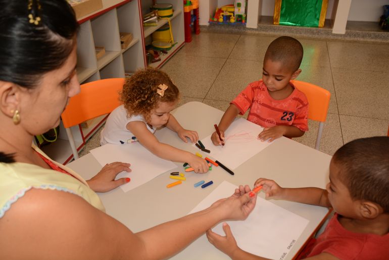 Marcos Sanches/Secom - Ambientes lúdicos garantem desenvolvimento motor na infância