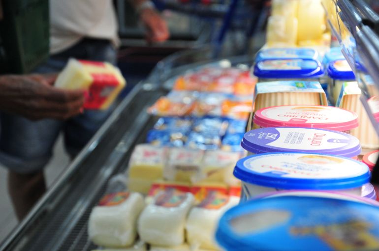 Marcio Oliveira - Produtos sem lactose têm sido os mais procurados nos supermercados da cidade