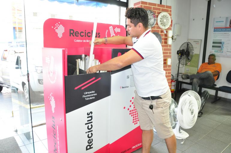 José Reis - Reciclus prevê que até o fim do ano até 40 mil lâmpadas sejam coletadas
