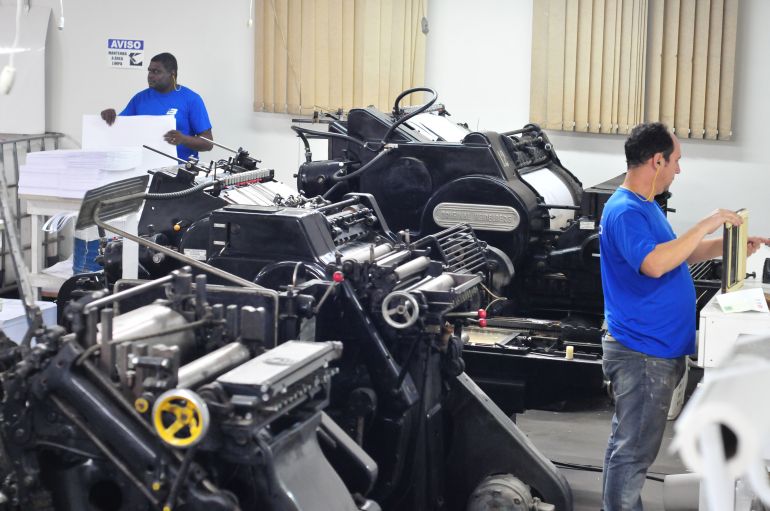 Marcio Oliveira - Gráficas estão se preparando para o início das confecções para período eleitoral