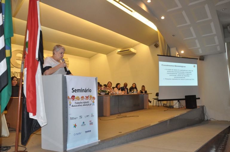 José Reis - Dados referentes ao trabalho infantil foram divulgados ontem durante seminário