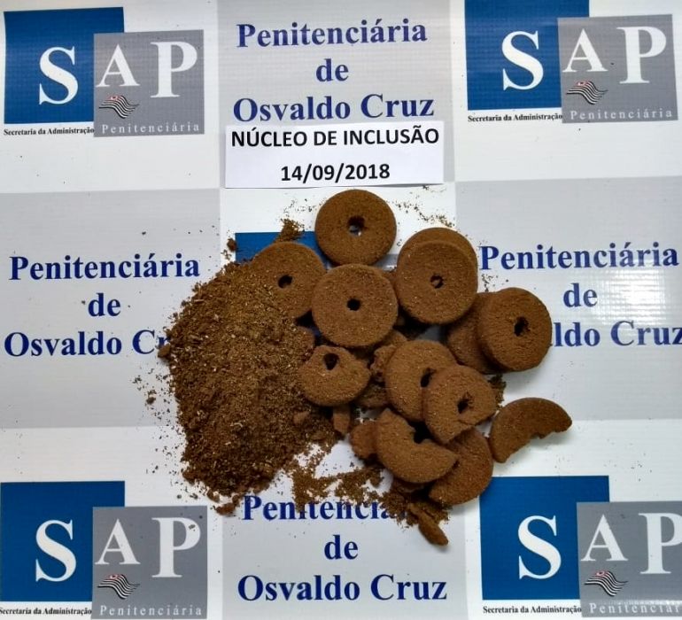 SAP - Maconha estava impregnada em rosquinhas de chocolate destinadas a preso