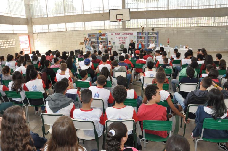 José Reis: Evento contou com a presença de alunos do 6º ao 9º ano da escola