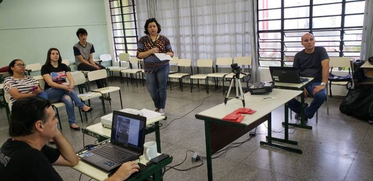 Escola Formozinho/Cedida - Conferências são realizadas por alunos selecionados do ensino médio da instituição