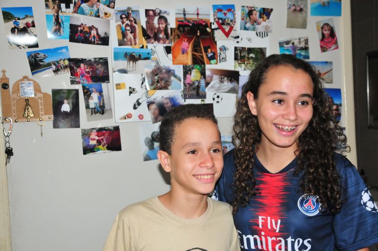 Marcio Oliveira - Gabriel e Laura têm 13 anos, e desde os 6 fazem trabalhos voluntários