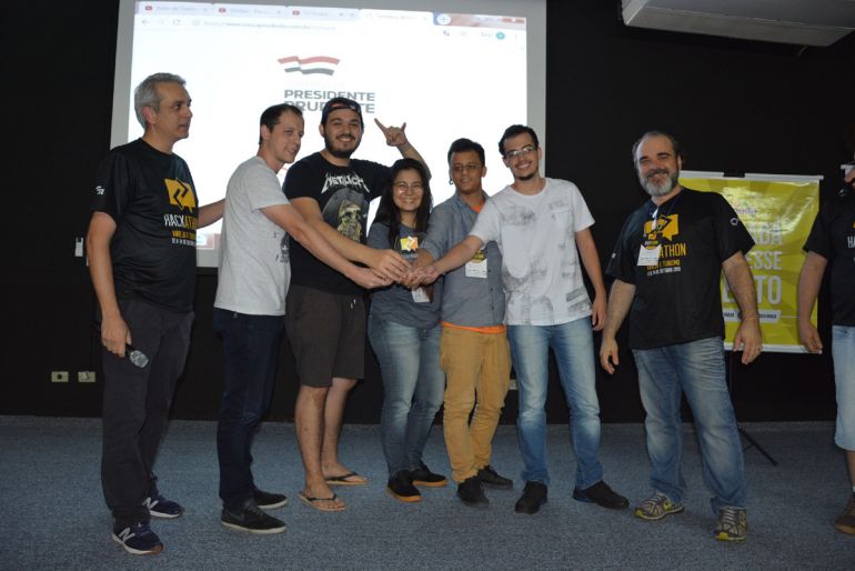 Guilherme Santana/Inova -  Equipe vencedora apresentou uma solução inovadora ao problema de Agendamento e Orçamento