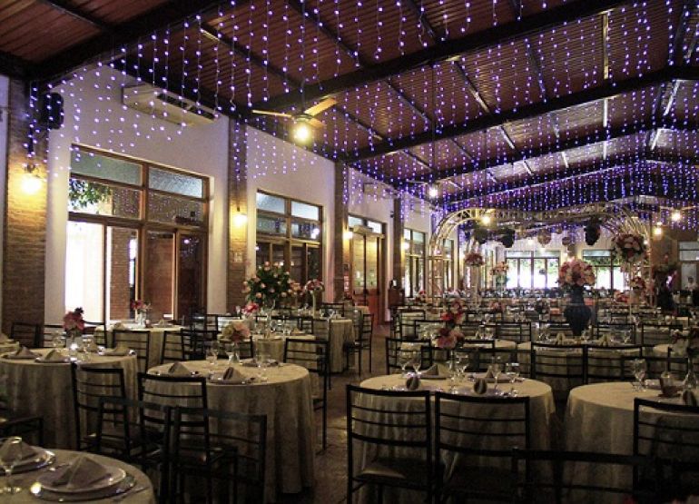 Restaurante do Terra Parque Eco Resort: reservado para a festa de Natal