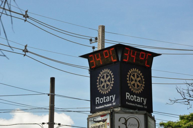 José Reis - Início do verão é marcado por calor e pancadas de chuva isoladas