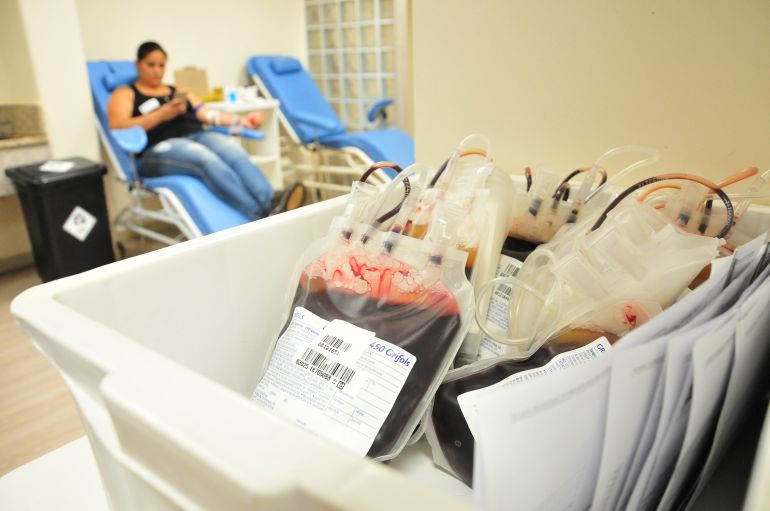 Arquivo - Bancos possuem meta mensal de bolsas de sangue para suprir demanda