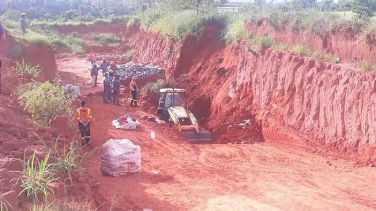 Cedida - Deslizamento resultou na morte de duas pessoas no aterro sanitário