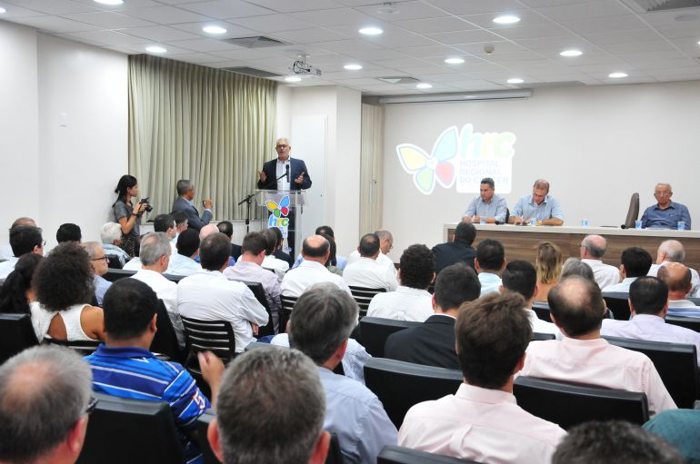 Marcio Oliveira - Evento ocorreu na tarde de ontem e reuniu autoridades e membros da sociedade civil