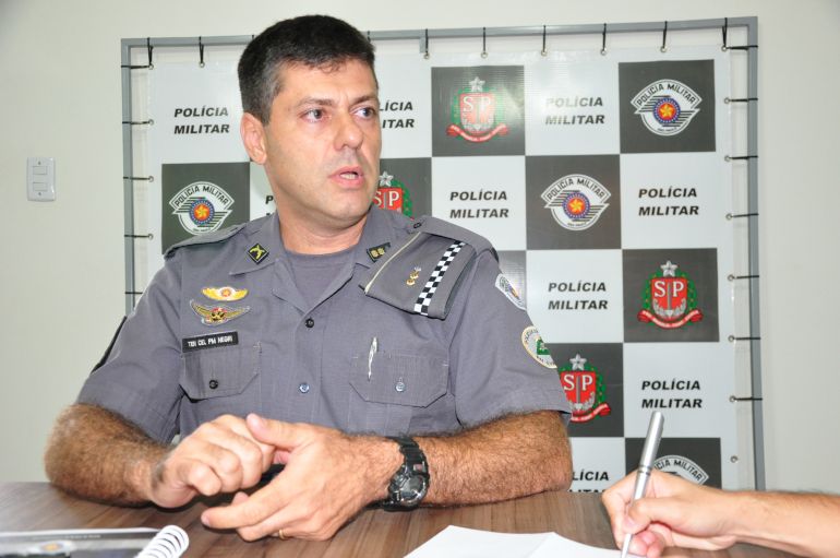 José Reis - Negri foi designado para comandar o 8º Baep em Prudente