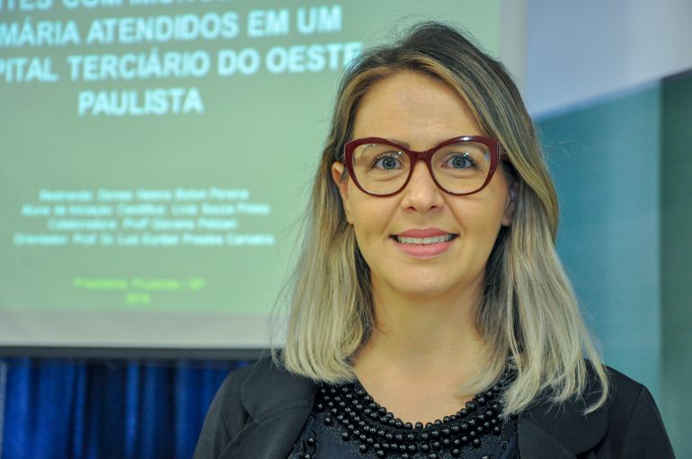 João Paulo Barbosa/AI da Unoeste - Denise Pereira analisou prontuários de 97 pacientes atendidos pelo Hospital Regional